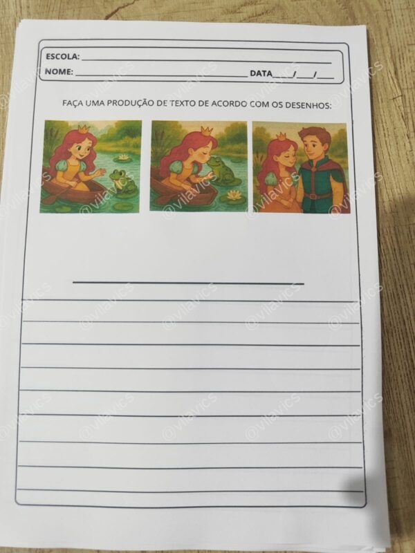Produção de Texto - Sequência de imagens - Imagem 5