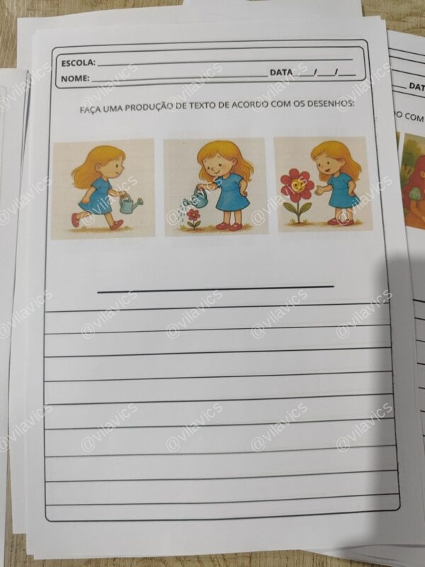 Produção de Texto - Sequência de imagens - Imagem 6